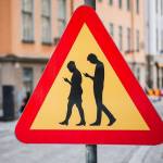 señales de tráfico peatonal teléfono móvil
