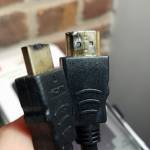 Fernseher HDMI gebrannt