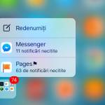 Folder 3D Touch na iOS 10