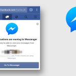 Facebook fortat messenger