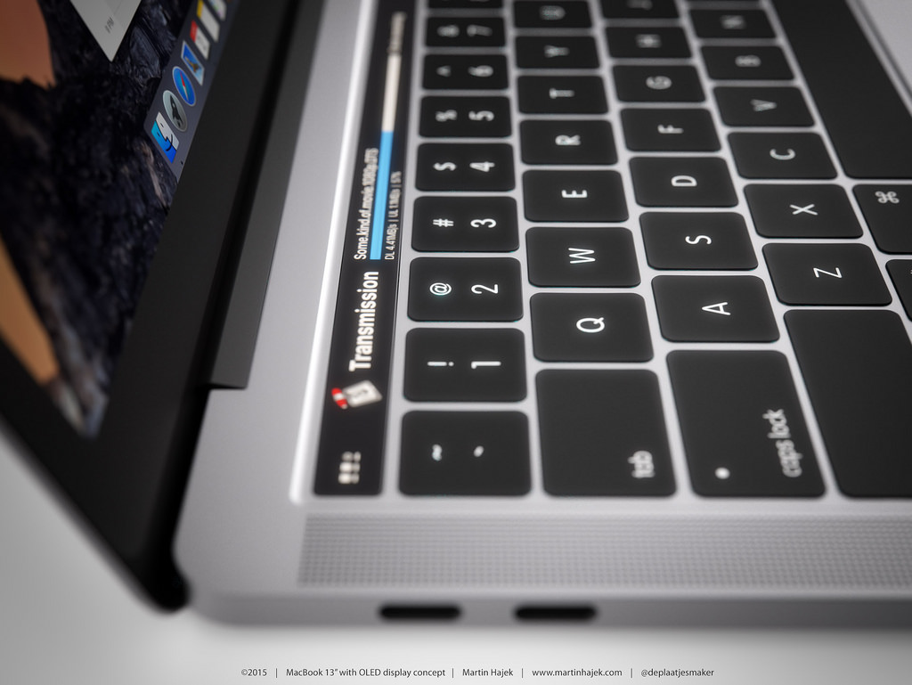 MacBook Pro 2016 OLED 1