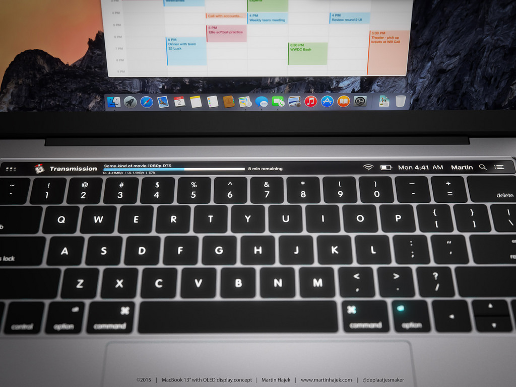 MacBook Pro 2016 OLED2
