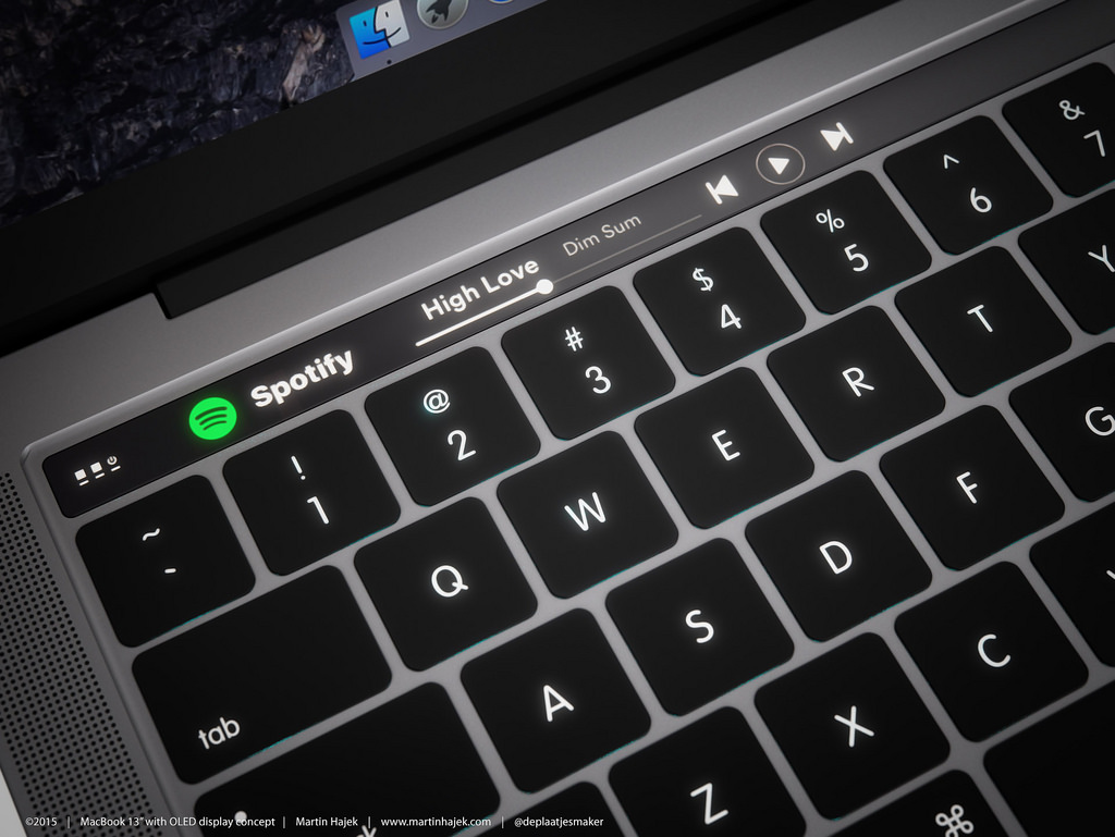 MacBook Pro 2016 OLED 3