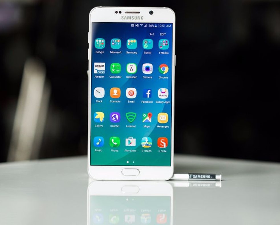 Samsung Galaxy Note7 scanner iris