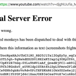 YouTube doesn't work