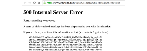 youtube no funciona