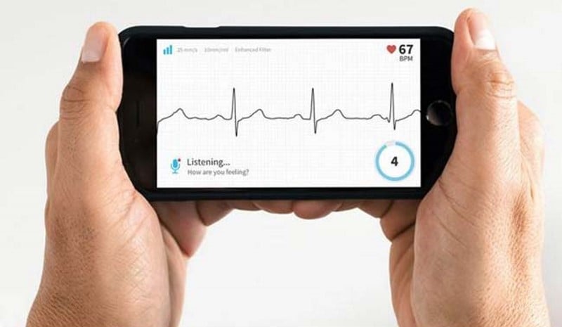 Alivecor-Herzfrequenz-Messanwendung