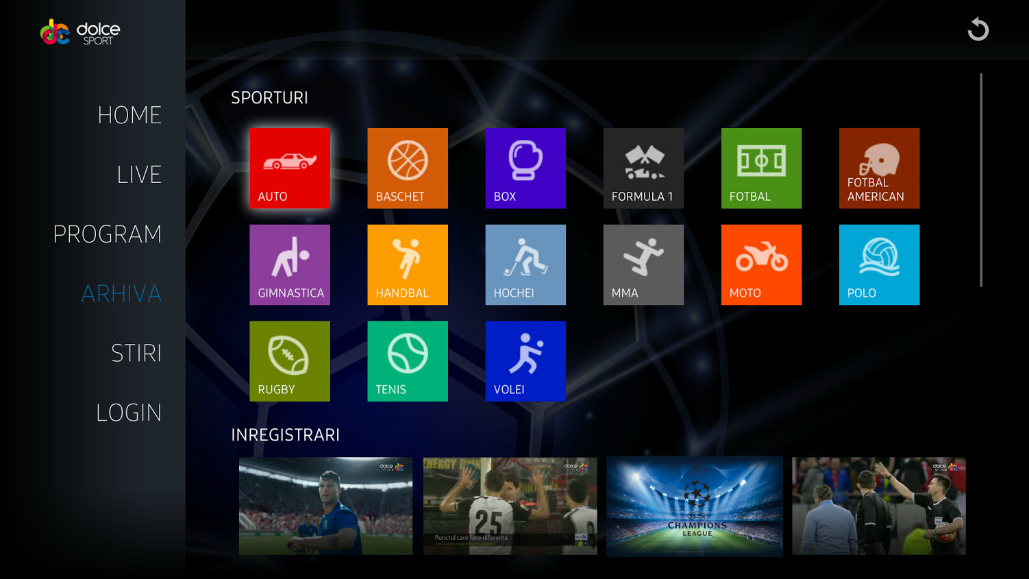 Aplikacja Dolce Sport Euro 2016 mecze