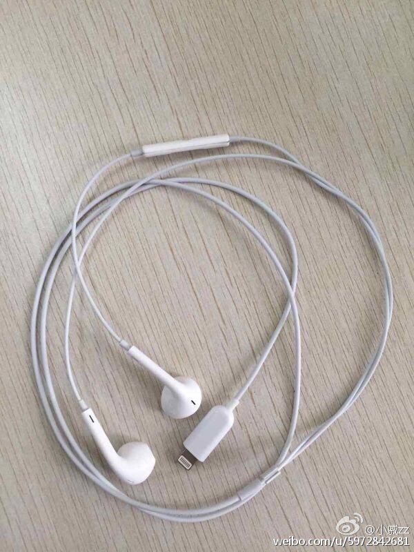 casti EarPods lightning iPhone 7