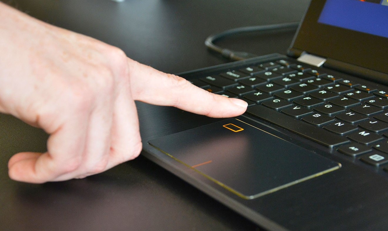 Fingerabdruckleser für Laptops