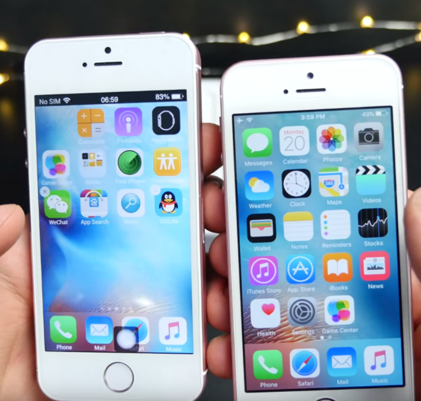 iPhone SE -klooni