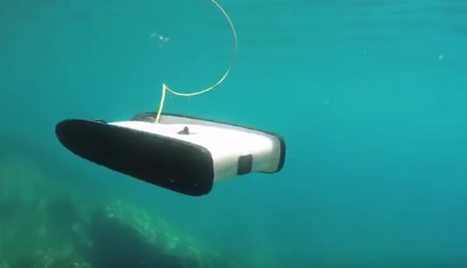 el primer dron submarino