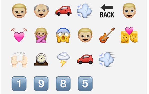 what movies are hidden behind emoticons!?