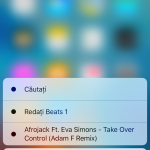 Aperçu iOS 10 3D Touch