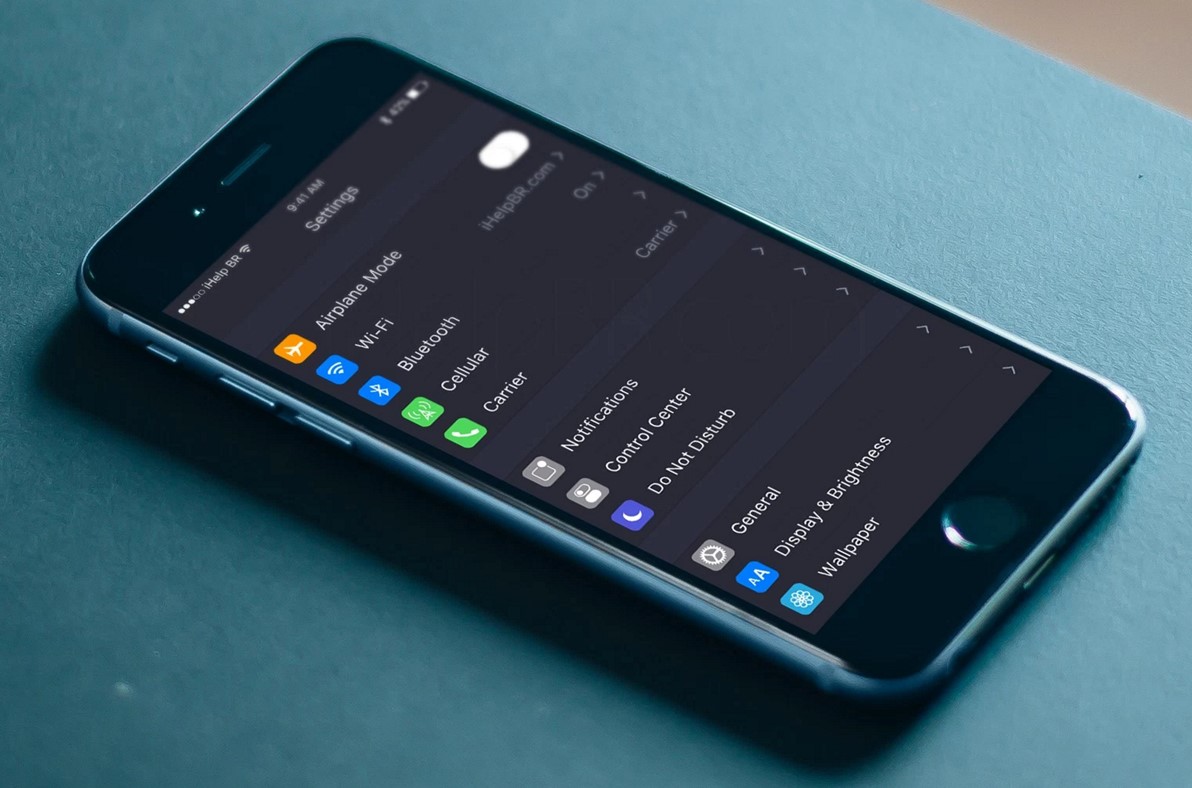 iOS 10 concept Night Mode