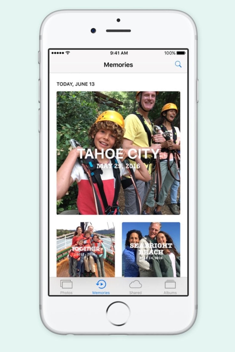 iOS 10 bladwijzer voor foto's