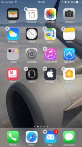 iOS 10 löscht Anwendungen