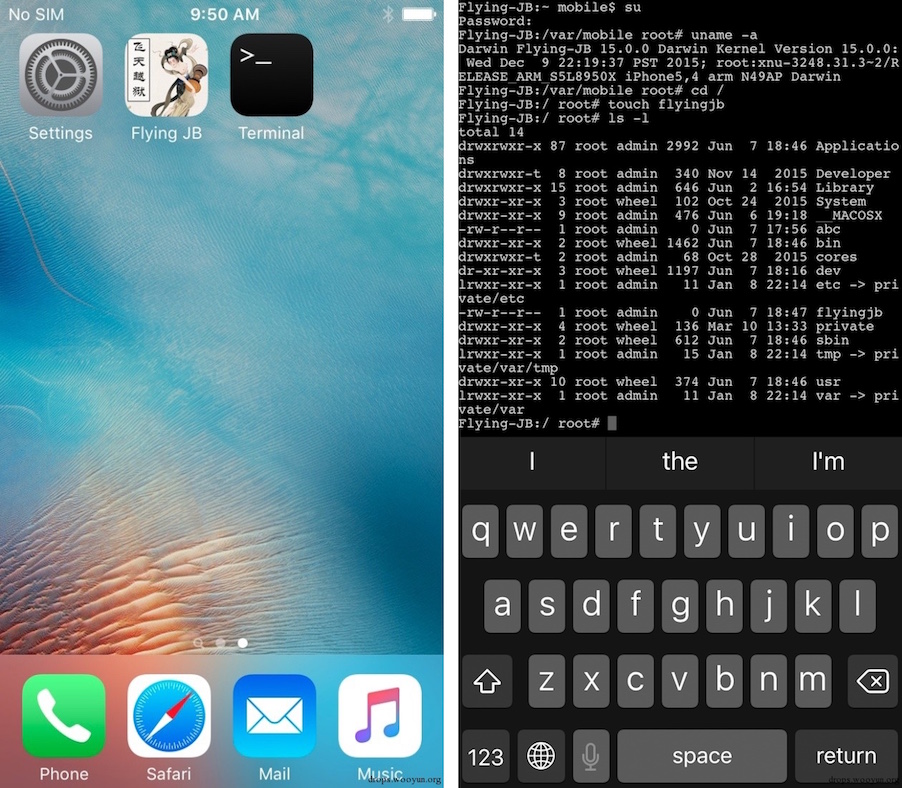 9.2.1 iOS Jailbreak