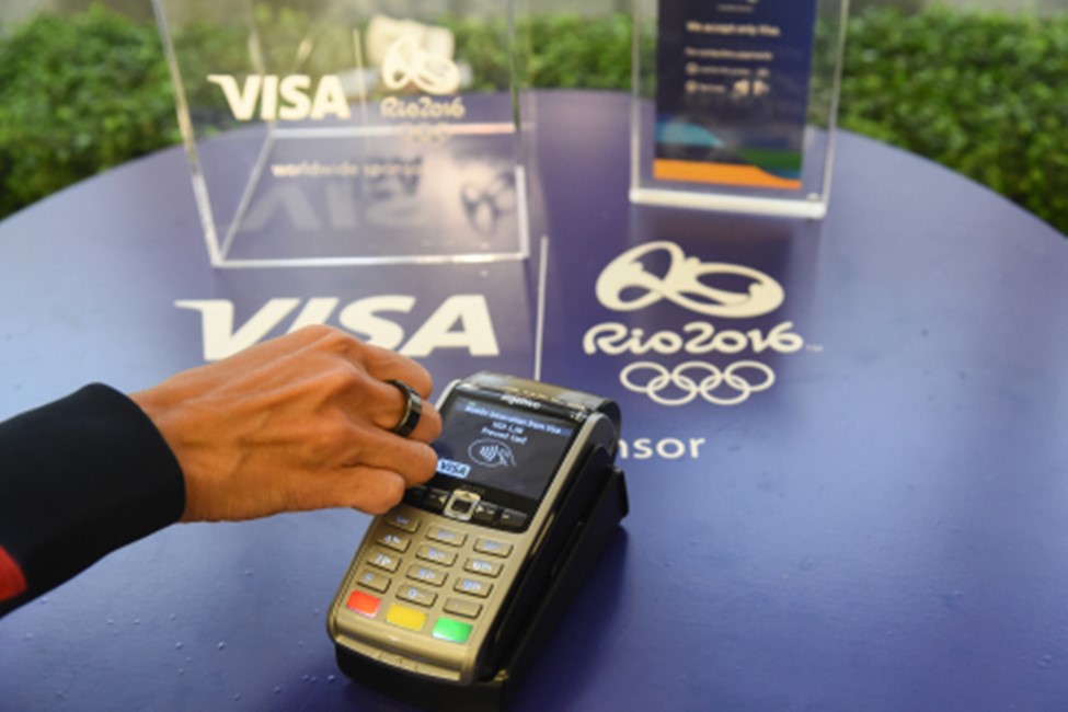 anneau de paiement mobile visa