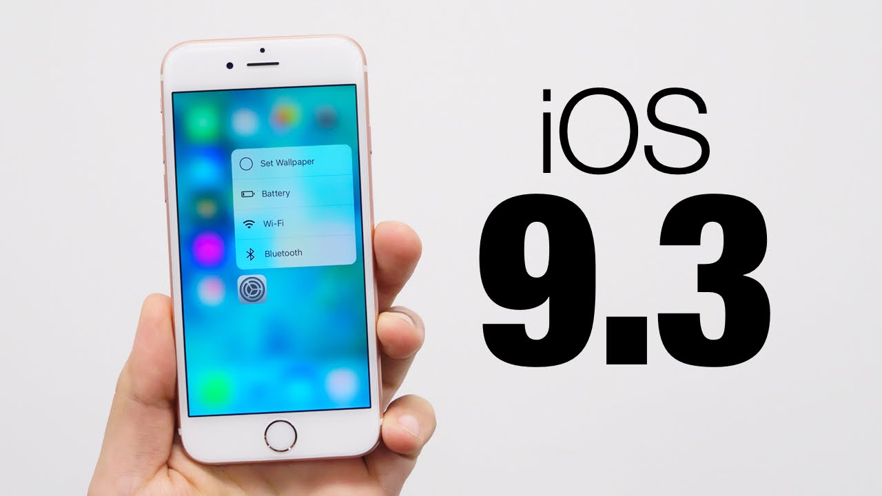 installera iOS 9.3.3 public beta 3