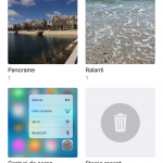 iOS 10 Foto-gränssnitt