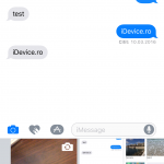 interfata mesaje iOS 10