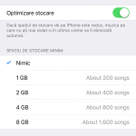 optimizare spatiu ios 10