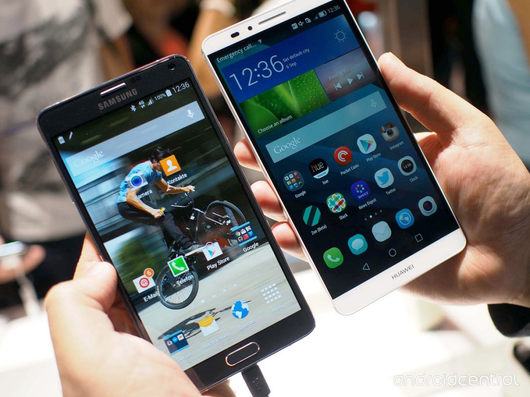 Samsung vs. Huawei-Verkäufe