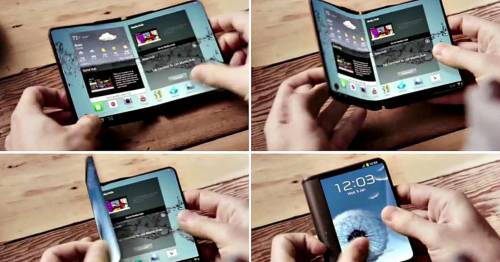 Samsung flexibles Smartphone