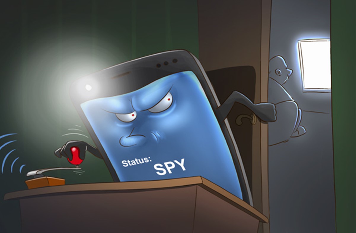 telefoon spionage