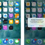 verwijder native iOS 10-apps