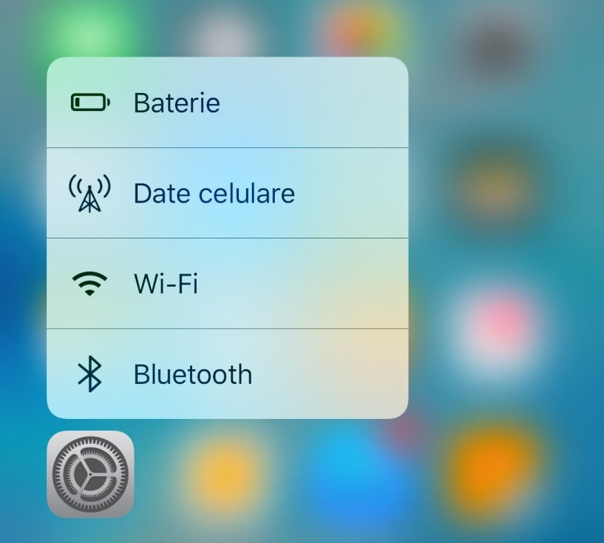 sugestii autonomie baterie iOS 10 1