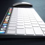 Koncepcja klawiatury Apple. Ekran OLED