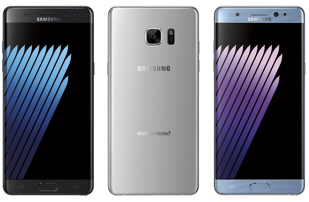 Samsung Galaxy Note 7 -vertailu