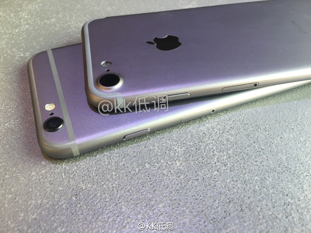 carcasa iPhone 7 comparatie iPhone 6S 1