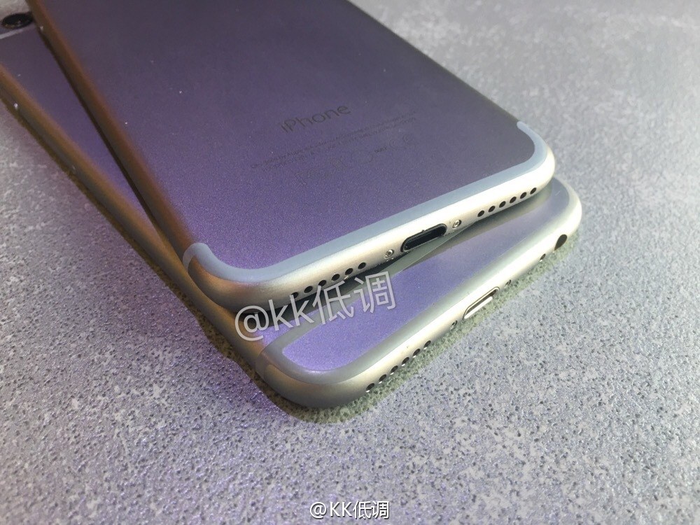 carcasa iPhone 7 comparatie iPhone 6S 4