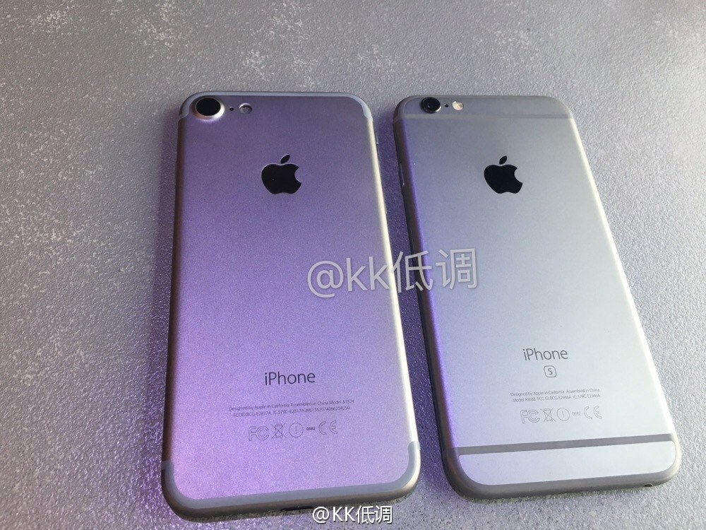 carcasa iPhone 7 comparatie iPhone 6S 5