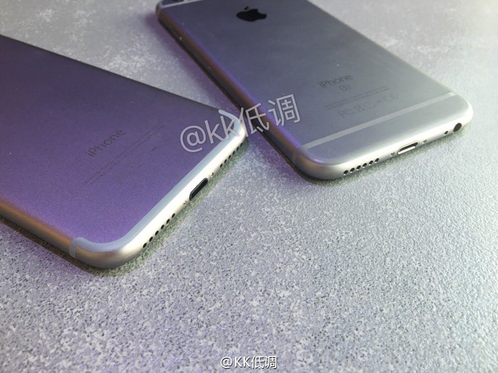 carcasa iPhone 7 comparatie iPhone 6S 6