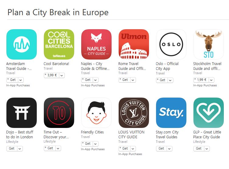 city ​​break w Europie