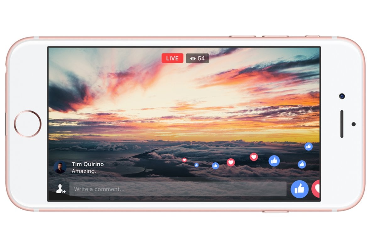 facebook live kommentarer