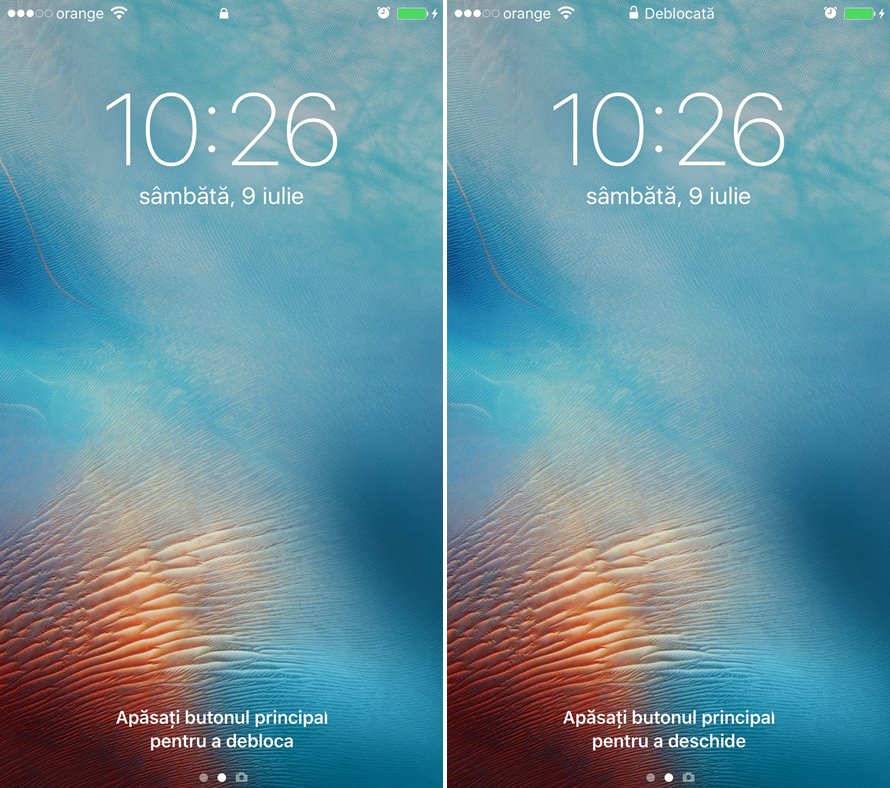 iOS 10 déverrouiller l'écran de verrouillage