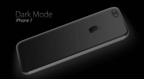 iphone 7 space black dark mode 3