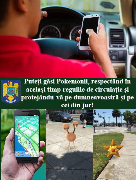 politia romana pokemon go