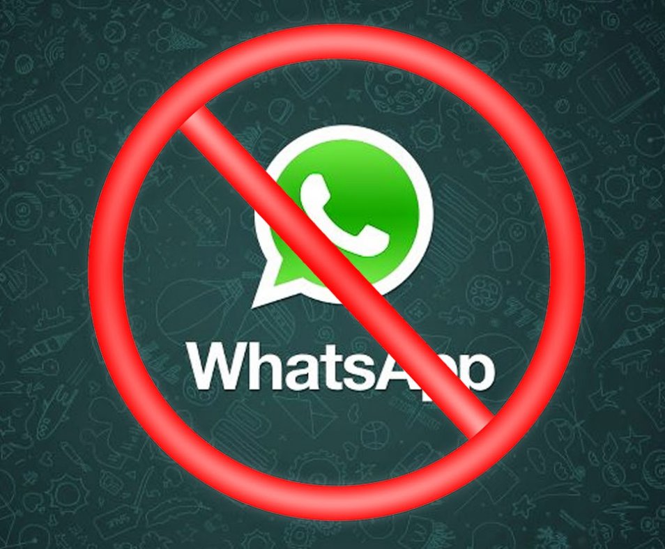 whatsapp geblokkeerd