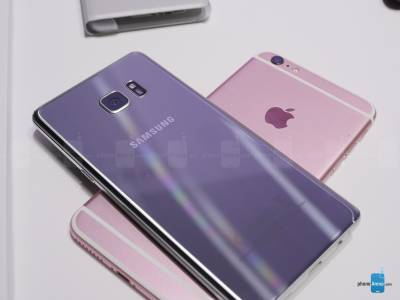 Galaxy Note7 kontra iPhone 6S Plus 5