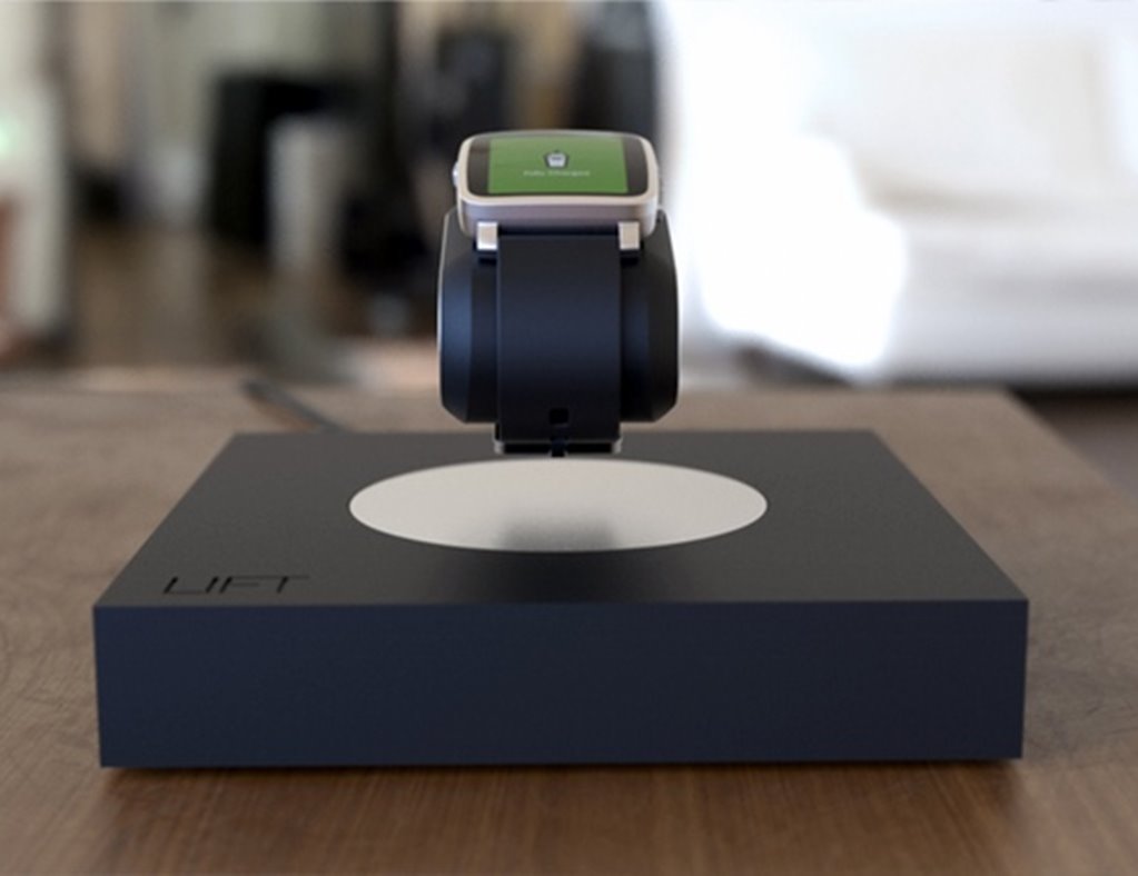 Bezprzewodowe ładowanie zegarka Apple LIFT