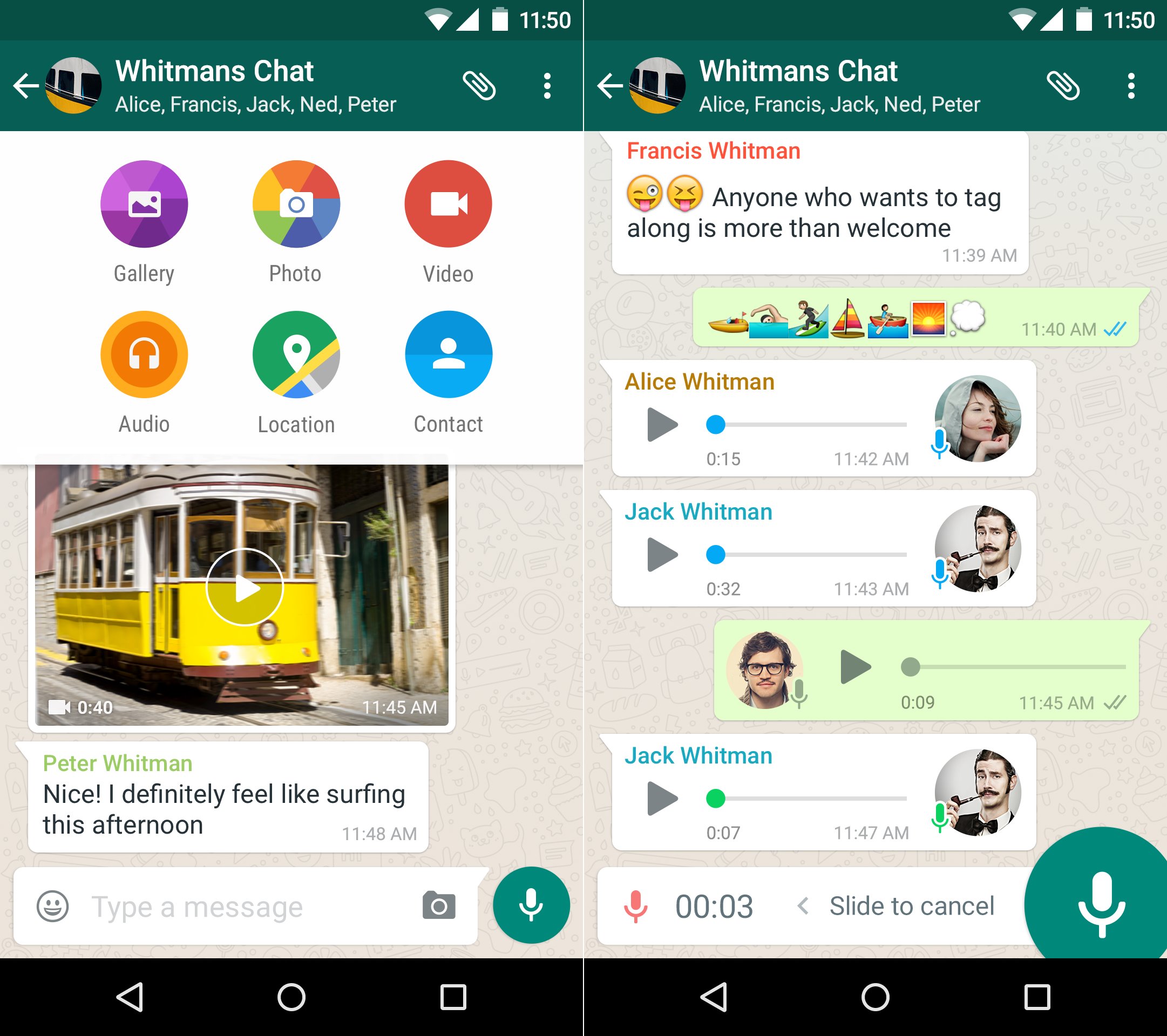 Gif vidéo WhatsApp