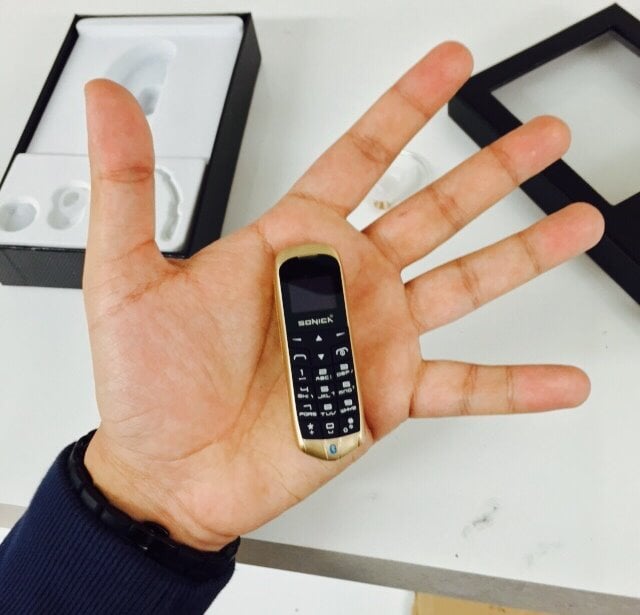 de kleinste mobiele telefoon