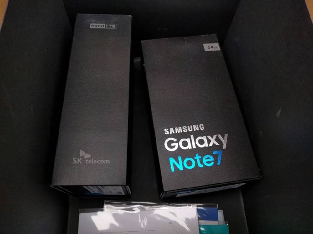 Samsung Galaxy Note7 box