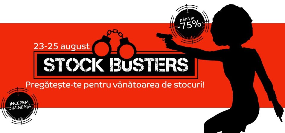 emag stock busters august reduceri
